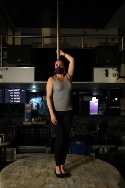 Sofía ganaba 70 mil pesos mensuales como bailarina exótica... antes que el Covid cerrara bares en la CDMX