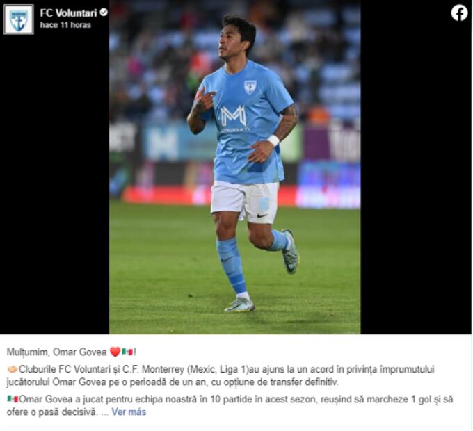 Omar Govea termina su aventura en Europa y llega a los Rayados