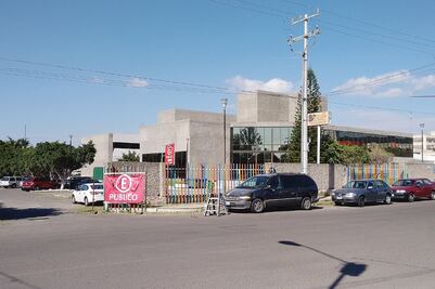 El hospital usado para estacionarse