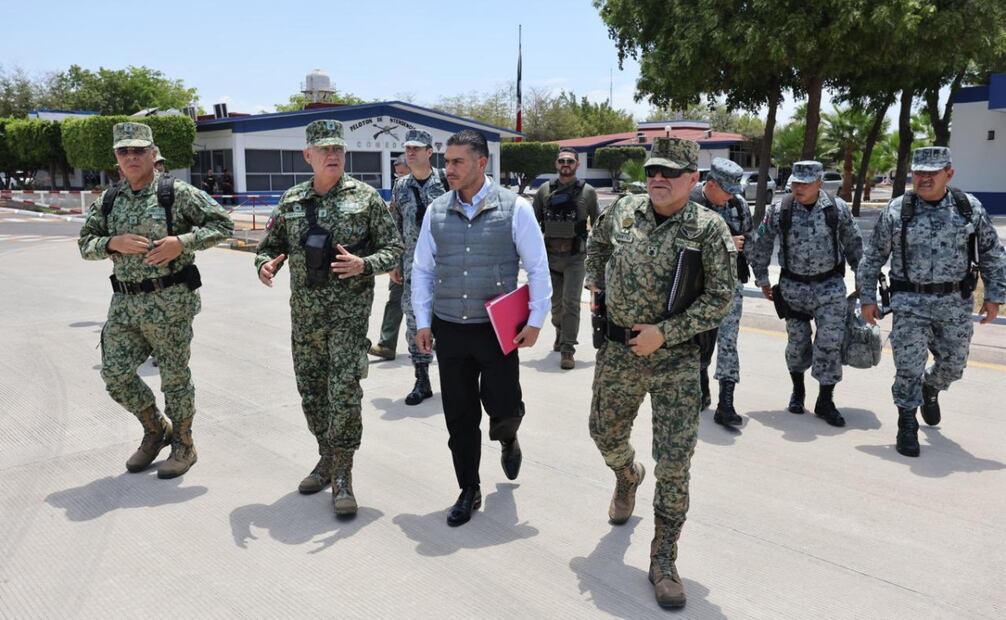 Fuerzas federales refuerzan la seguridad en Sinaloa. Foto: Especial