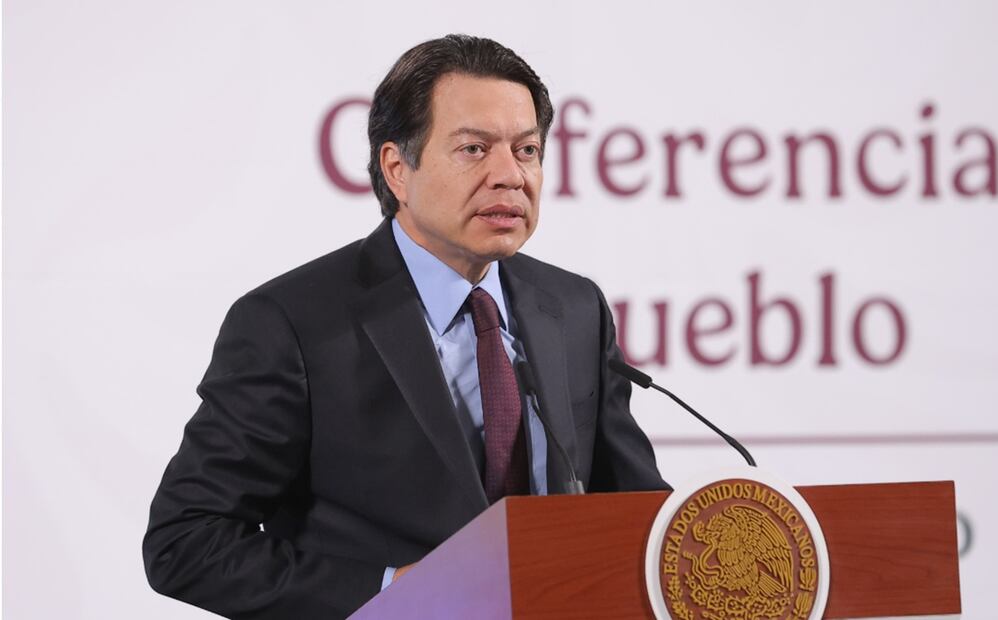 Mario Delgado, titular de Educación Pública (SEP), justificó el retiro de la iniciativa de reforma a la Ley del ISSSTE que hizo ayer la presidenta Claudia Sheinbaum tras su reunión con la CNTE al afirmar que esto fue hecho con el fin de evitar que no haya malas interpretaciones, desinformación y que no se planteen cosas que no contenían la iniciativa. Foto: Gabriel Pano/EL UNIVERSAL