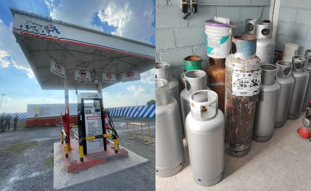 FGR catea gasera de Tecámac, aseguran más de 5 mil litros de Gas LP. Foto: Especial