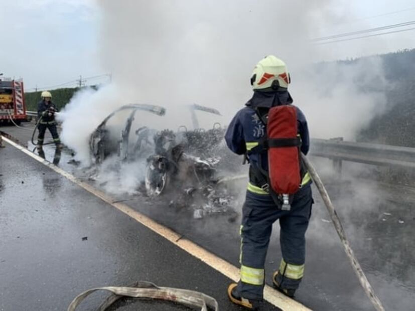 Lamborghini Urus con ocho meses de uso se incendia en Taiwán