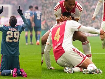 Santiago Giménez y Edson Álvarez brillan con gol en el clásico de Países Bajos; lo ganó el Feyenoord