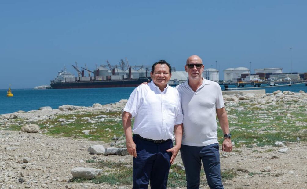 Este proyecto busca impulsar el desarrollo industrial, logístico y económico en Progreso, Yucatán (10/06/2025). Foto: Especial