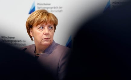 Posponen reunión entre Trump y Merkel para el viernes por mal tiempo