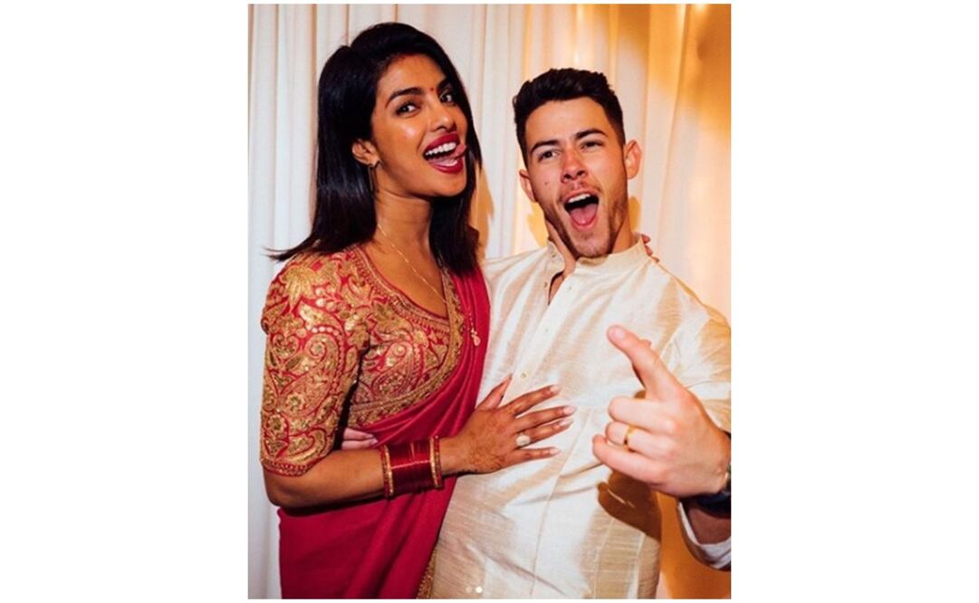 Priyanka Chopra y Nick Jonas. Foto: Instagram  