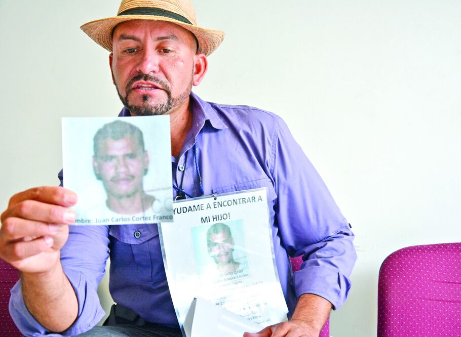 “Mi hijo está vivo y lo tengo que encontrar”