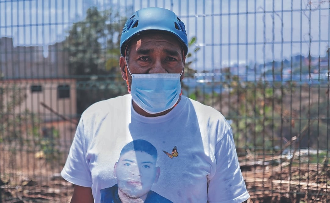 Bernardo Arreola ya está acostumbrado a las largas jornadas de trabajo en su lucha por encontrar a Diego Iván. Foto: de FERNANDA ROJAS. EL UNIVERSAL