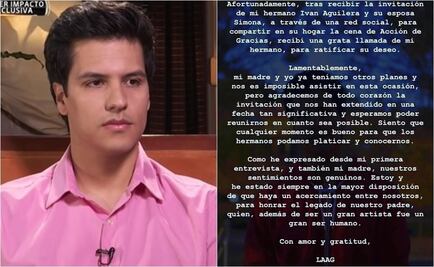 Hijos de Juan Gabriel no se reunirán en Acción de Gracias