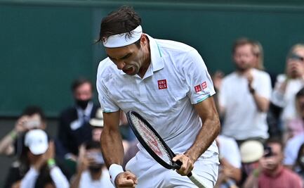 Roger Federer avanza con récord histórico de victorias en Wimbledon 