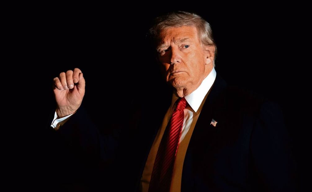 El presidente Donald Trump, en el jardín de la Casa Blanca. Foto: Mark Schiefelbein / AP