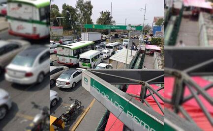 Bloquean avenida Central, a la altura de Río de los Remedios, por falta de agua  