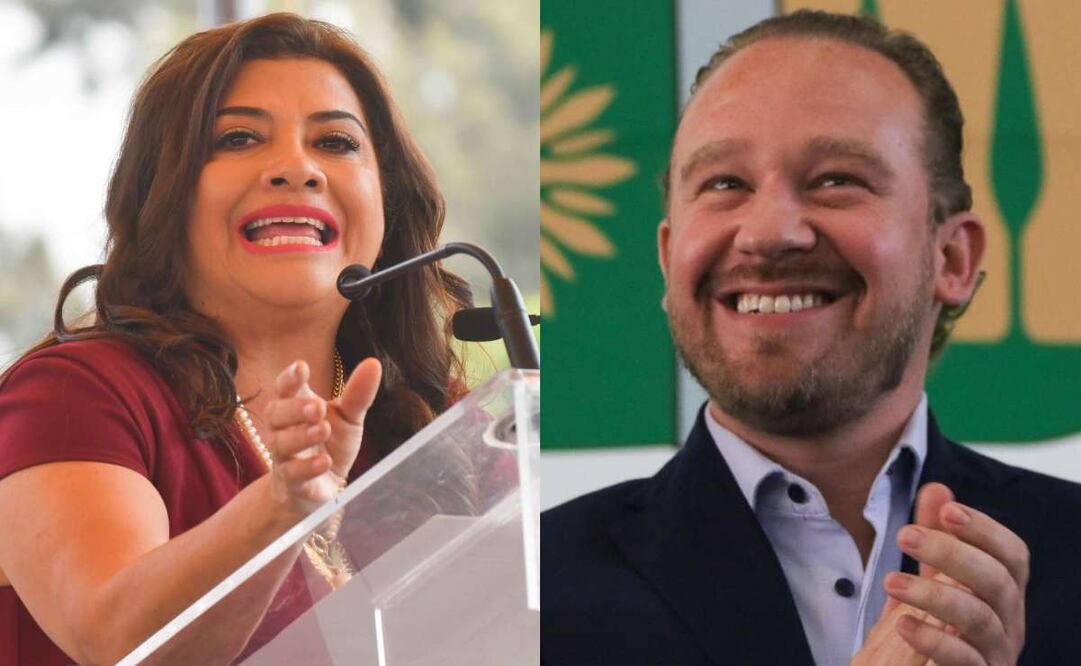 Clara Brugada, candidata de la coalición “Sigamos Haciendo Historia” (hoy Jefa de Gobierno) y Santiago Taboada, candidato de la coalición Va X la CDMX, libran infracciones electorales. Fotos: Cuartoscturo