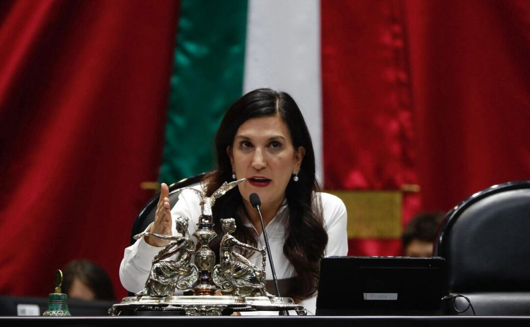 Kenia López Rabadán, presidenta de la Mesa Directiva de la Cámara de Diputados. Foto: Especial