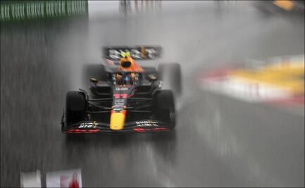 El Gran Premio de Mónaco está interrumpido por la lluvia