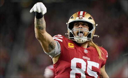 La consistencia de George Kittle: Su cuarta temporada de mil yardas destaca su valor para los 49ers