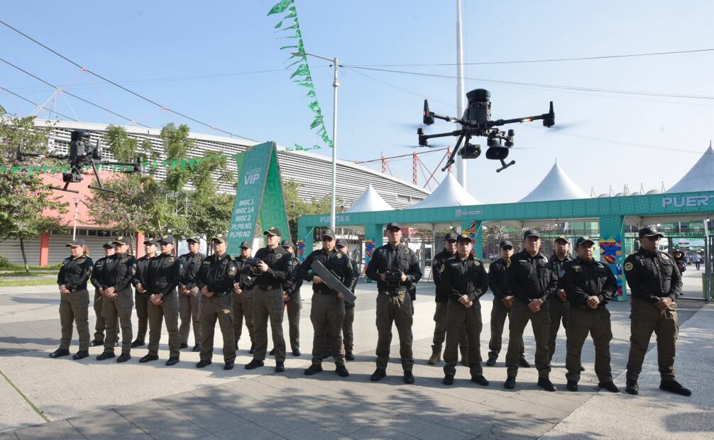 SSC implementa operativo de seguridad para la Fórmula 1, despliega dos mil 550 policías. Foto: Especial