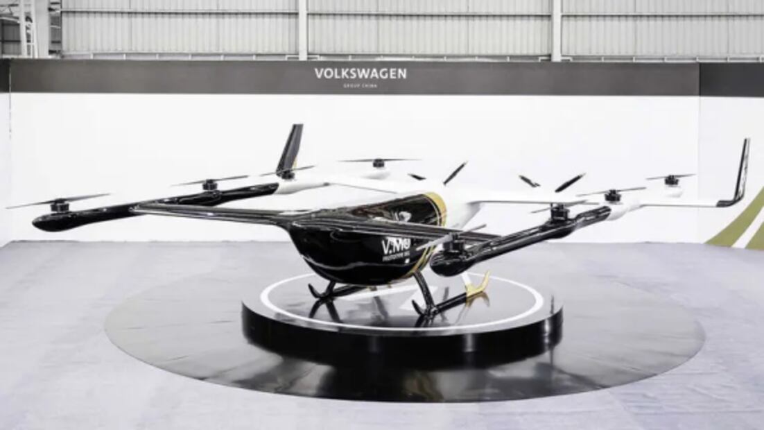 VW ya prueba su nuevo auto volador