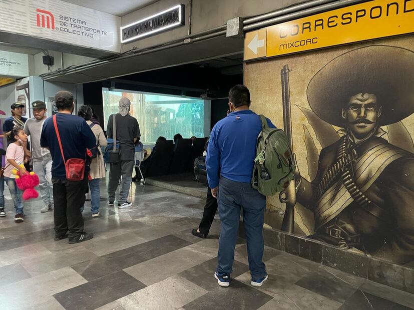 El cine del Metro es un proyecto que busca fomentar la cultura. Foto: Twitter @MetroCDMX