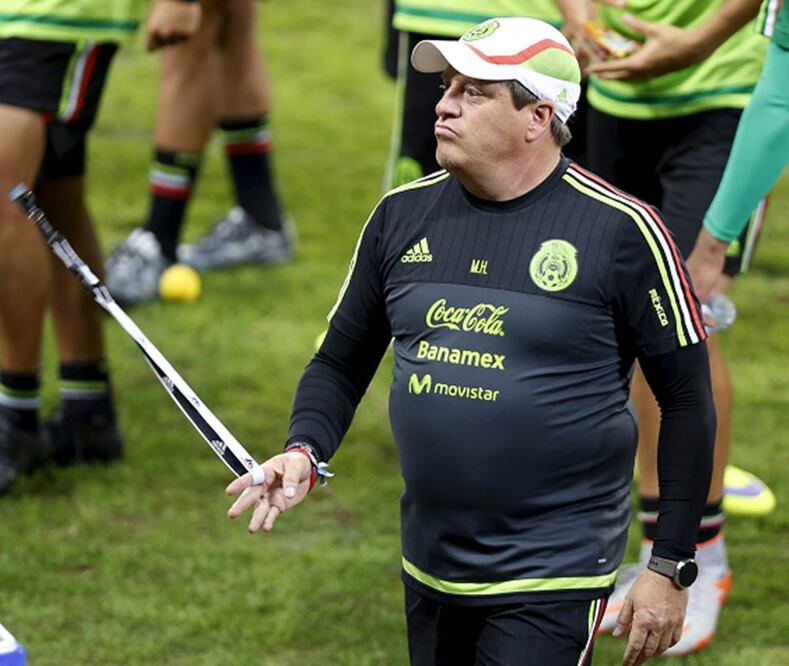 Miguel Herrera espera un buen resultado esta tarde en el Parque Allianz (FÉLIX MEDINA / JAM MEDIA)