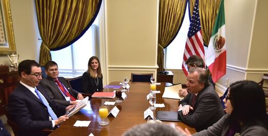 México y EU reafirman compromiso para combatir lavado de dinero