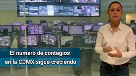 Llama Sheinbaum a mantener la disciplina pues Valle de México sigue en semáforo rojo por Covid-19