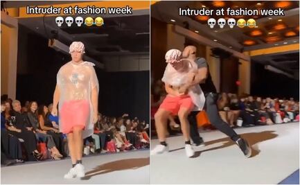 ¿Quién es Fred Beyer, youtuber que se coló en pasarela de Nueva York luciendo una bolsa de plástico?