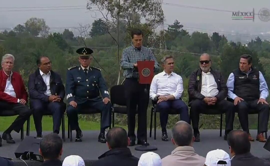 En la inauguración estuvieron presentes además el empresario Carlos Slim, el general secretario Salvador Cienfuegos, y el gobernador de Guerrero, Héctos Astudillo. /Especial - Presidencia de la República