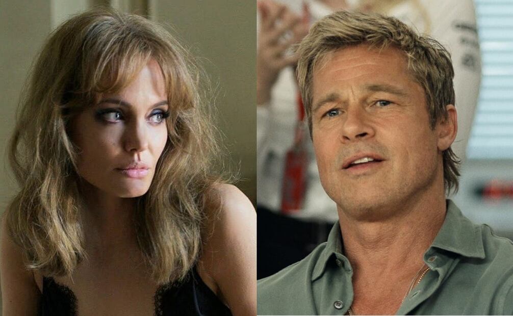 Brad Pitt y Angelina Jolie tienen una disputa legal por un viñedo en Francia. Foto: Imágenes de las películas "Frente al mar" y "F1"/ IMDb.