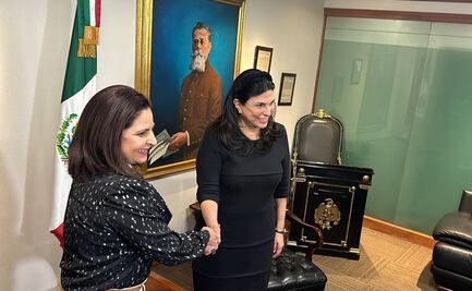 Presidentas del Tribunal Electoral y de la Cámara de Diputados sostienen encuentro