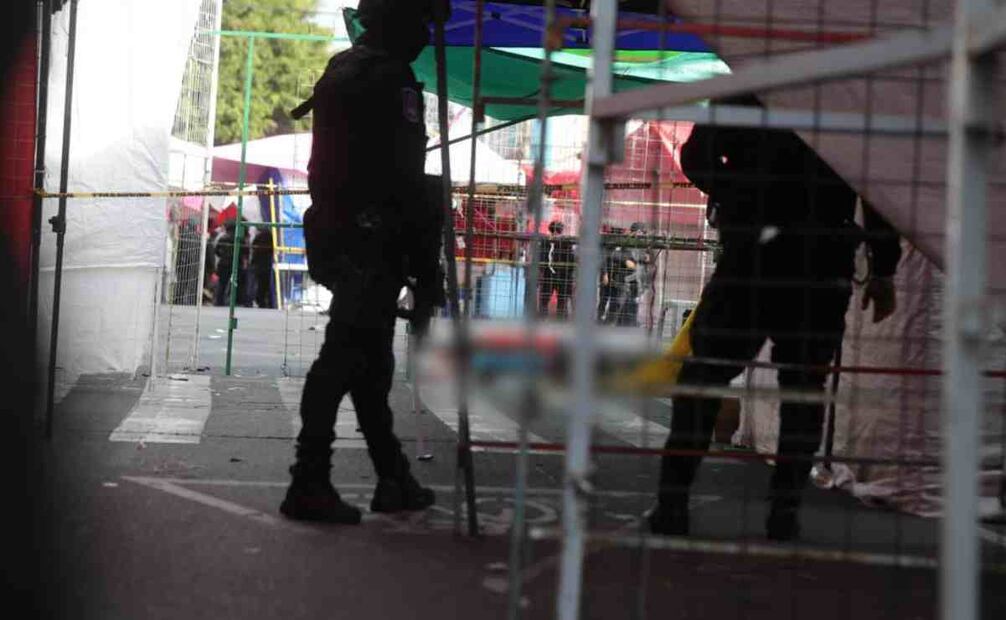 Balacera en Rojo Gómez. Foto: Francisco Rodríguez. EL UNIVERSAL