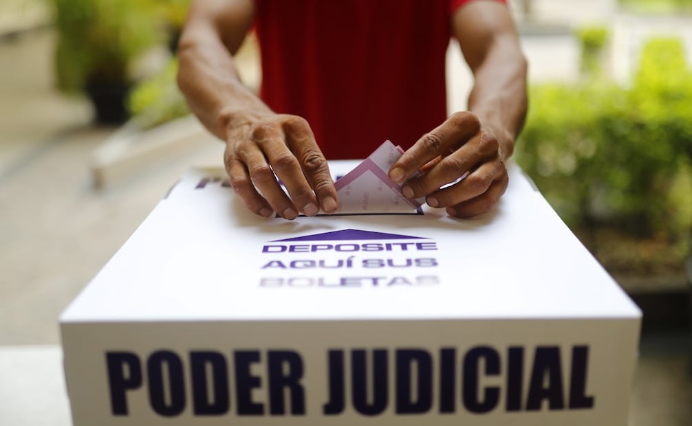 Elecciones judiciales del 1 de junio. Foto: EFE