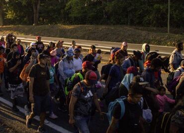 Nueva caravana migrante sale de Chiapas con destino a Estados Unidos