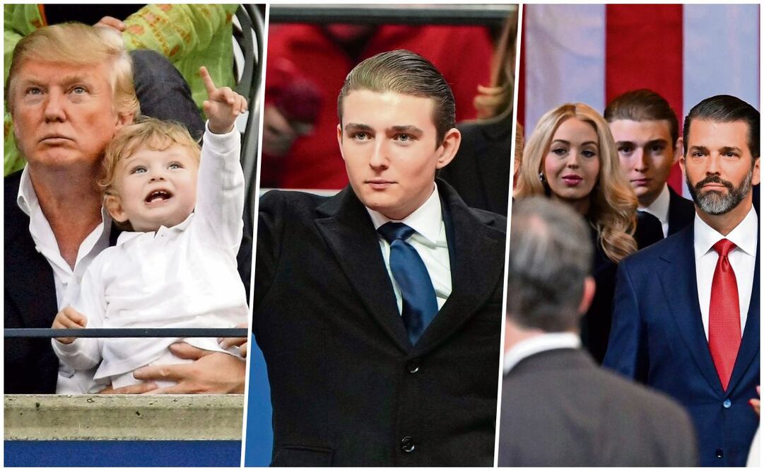 Todo lo que querías saber de Barron Trump. (28/01/2025) Fotos: Agencias
