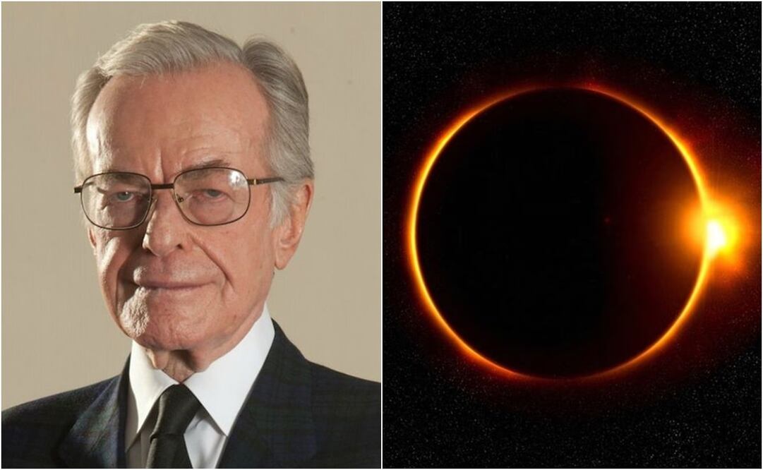 La vez que Jacobo Zabludovsky pronóstico el Eclipse Solar 2024 del 8 de abril. Foto: Especial y Pixabay