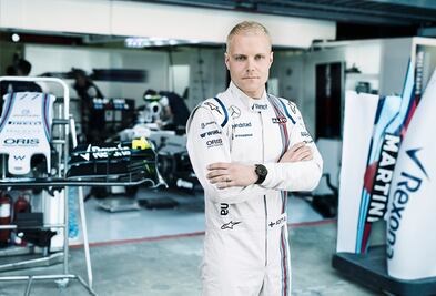 Oris lanza un reloj especial para el piloto Valtteri Bottas