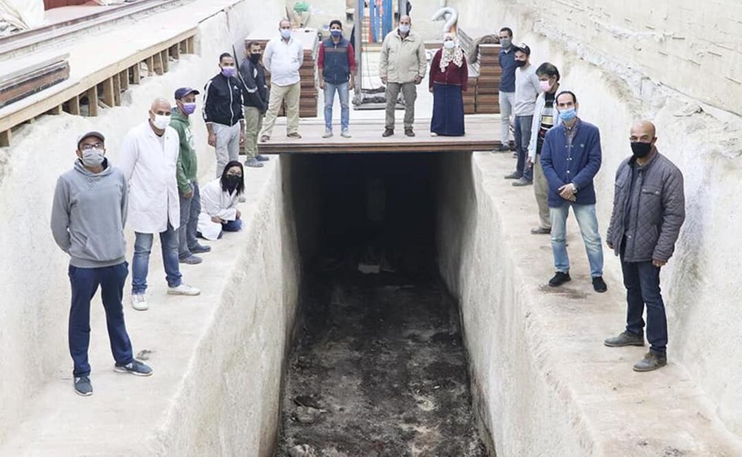 Foto: Ministerio de Antigüedades de Egipto 