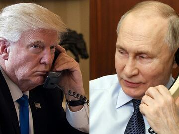 Trump hablará con Putin el lunes; confía que "sea un día productivo, se logre un alto al fuego y termine esta guerra tan violenta"