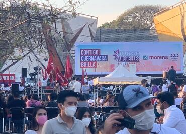 Cuestionan acto de campaña de Morena frente a La Tallera, espacio de Siqueiros en Cuernavaca