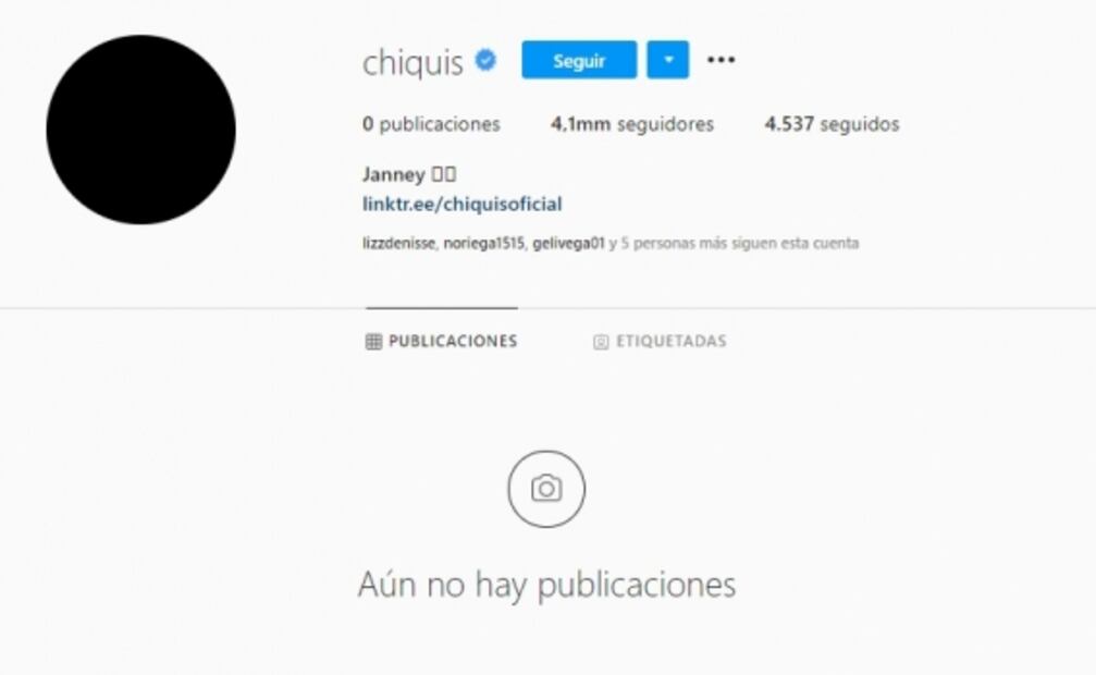 Chiquis Rivera borra recuerdos de Instagram tras anunciar su separación