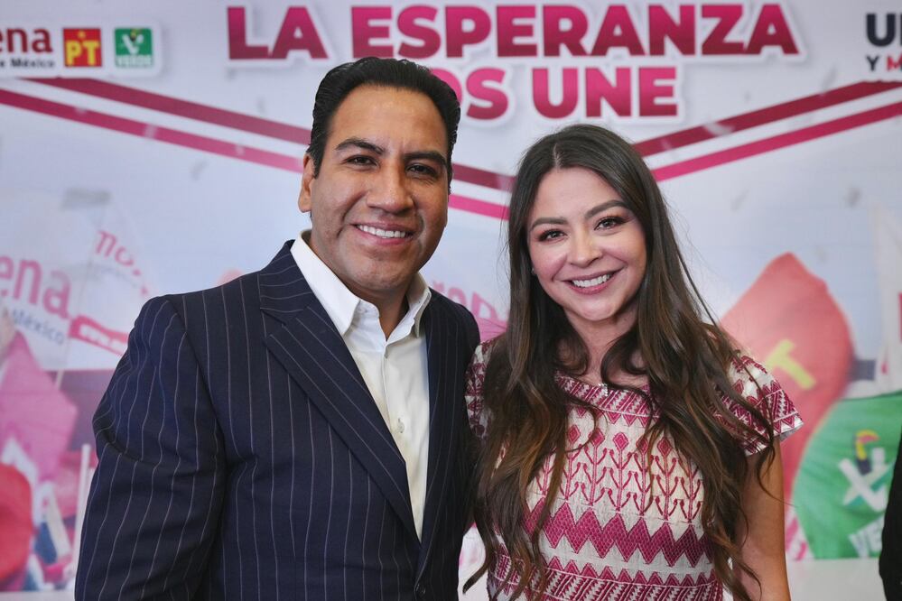 Eduardo Ramírez y Sasil de León. Foto Especial