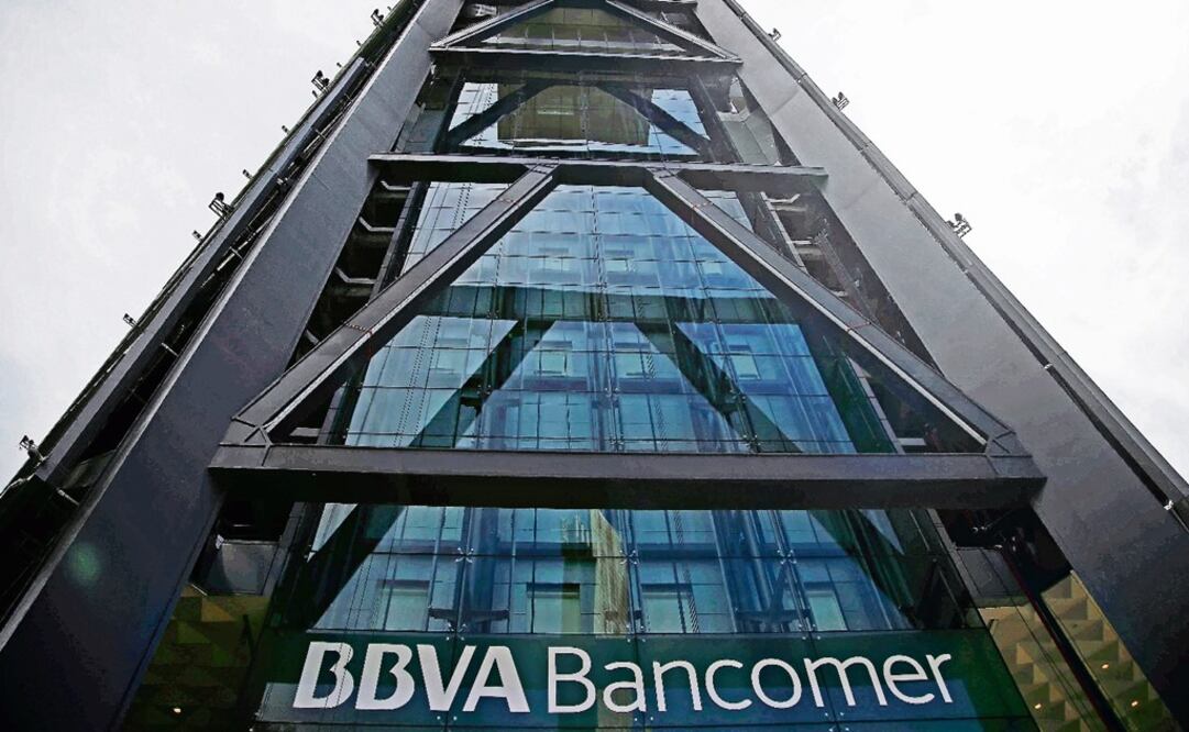 The Mexican headquarters of BBVA bank - Photo: Alejnadra Leyva/EL UNIVERSAL