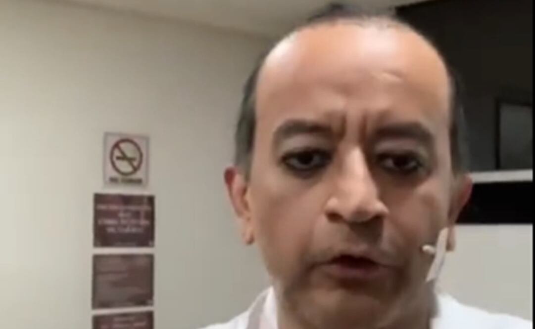 Después de cinco días de haberse hecho el implante, el también conocido como “mascabrother”, acudió a la clínica para hacerse un lavado. Foto: Instagram