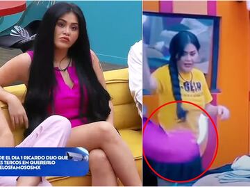Gomita tira al suelo el vestido que Briggitte Bozzo le obsequió: "a la verg*"