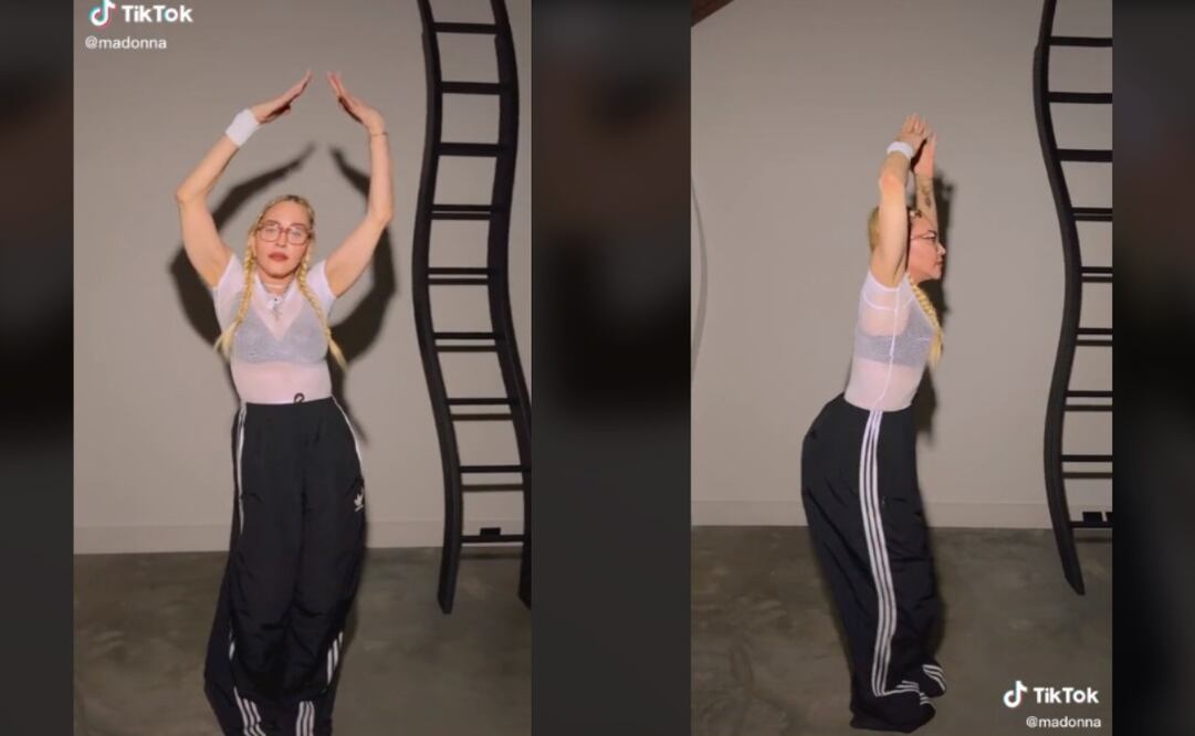 Desde su cuenta de TikTok, la intérprete posteó un creativo video que se ha vuelto viral. Foto: TikTok @madonna