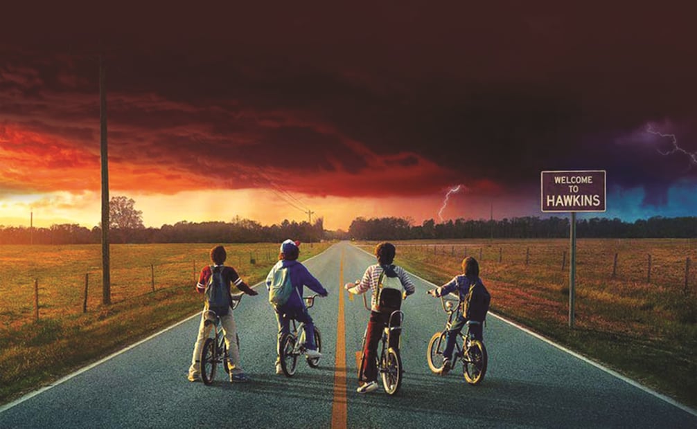 En, Stranger things, una pandilla de niños se enfrenta a siniestras fuerzas. (NETFLIX)