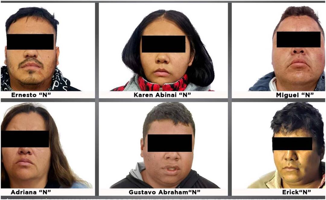 Presuntos integrantes de la Familia Michoacana