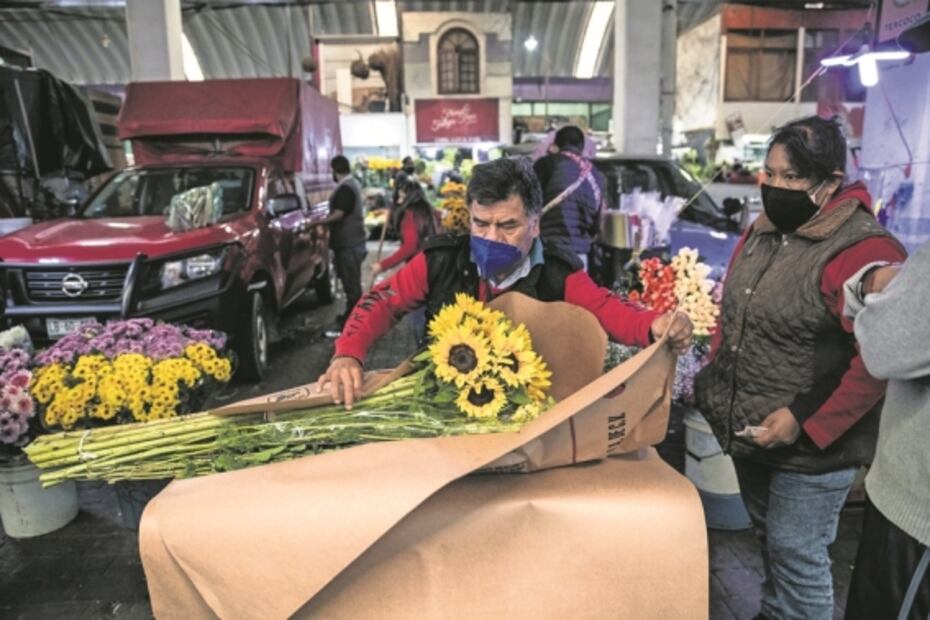 La venta de flores se niega a marchitarse