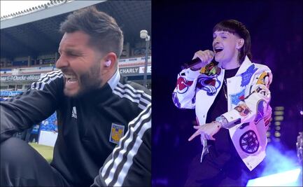André-Pierre Gignac canta "Ella baila sola" de Peso Pluma y hace explotar las redes